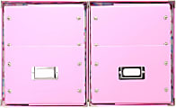 Kids Storage, Pink/Rainbow, 2 PK, L