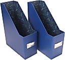 Snap-N-Store Kid’s Magazine File Storage Boxes, 12-1/4”H x 3-15/16”W x 9-3/4”D, Blue/Dino, Pack Of 2 Boxes 1 thumbnail image