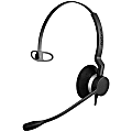 Jabra BIZ 2300 QD Headset - Mono - Quick Disconnect - Wired - Over-the-head - Monaural - Supra-aural - Noise Cancelling Microphone