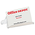 Office Depot® Brand Business Card Holder, Clear