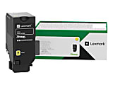 Lexmark - Extra High Yield - yellow - original - toner cartridge LCCP, LRP - for Lexmark CS735de 1 thumbnail image