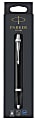 Parker® IM Ballpoint Pen, Medium Point, 1.0 mm, Black/Chrome Barrel, Blue Ink