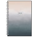 Blue Sky™ Weekly/Monthly Planner, 5" x 8", Montauk, January To December 2022, 133875