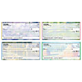 Personal Wallet Checks, 6" x 2 3/4", Duplicates, Art On Canvas, Box Of 120 1 thumbnail image