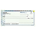 Harland Clarke High Security Personal Wallet Checks, 6" x 2 3/4", 2 Part, Multicolor, Box Of 150