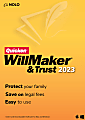 NOLO Quicken® WillMaker And Trust Software 2023 For PC, Windows® 8.1/10/11/Mac OS X 10.12 Sierra, Disc 1 thumbnail image