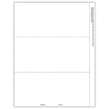 ComplyRight™ 1099-NEC Tax Forms, Blank, 3-Up, Recipient Copy B/C, C Backer Information, Laser, 8-1/2" x 11", Pack Of 150 Forms 1 thumbnail image