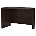 Bush Business Furniture Studio C 42"W Desk Return, Black Walnut, Standard Delivery