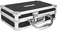 Vaultz Medicine Case, 6-13/16”H x 8-13/16”W x 9”L, Black 1 thumbnail image