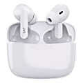 JVC® Ultra-Compact IE True Wireless Bluetooth® Earbuds With Charging Case, Coconut White, HAD5TW 1 thumbnail image