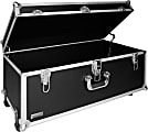 Vaultz XL Storage Chest, 14-1/4”H x 16-1/4”W x 30-3/4”D, Black 1 thumbnail image