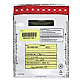 Nadex Coins Tamper-Evident FRAUDSTOPPER Bank Deposit Bags, 12" x 9", Opaque, Pack Of 50 Bags 1 thumbnail image