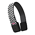 Skech Bluetooth® Wireless Over-The-Ear Headphones, Black/White Polka Dot 1 thumbnail image