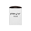 PNY MicroMetal Attaché USB 2.0 Flash Drive, 16GB 1 thumbnail image