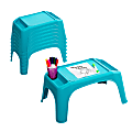 LapGear® Turtle Table Kids Activity Lap Desk Tray, Blue, 8-Pack 1 thumbnail image