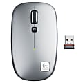 Logitech® V550 Nano Cordless Laser Mouse For Notebook Computers, Silver 1 thumbnail image