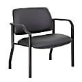 Boss Office Products Mid-Back Guest Chair, Black