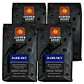 Copper Moon Whole Bean Coffee, Dark Sky Blend, 2 Lb Bag, Case Of 4 Bags