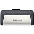 SanDisk Ultra Dual - USB flash drive - 128 GB - USB 3.1 / USB-C 1 thumbnail image