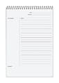 TOPS™ Idea Collective Steno Book, 6" x 9", 80 Sheets, White