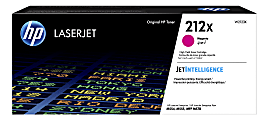HP 212X Magenta High Yield Toner Cartridge, W2123X 1 thumbnail image