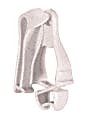 Ergodyne Squids 3405 Glove Clip Holders With Belt Clips, 5-1/2", Granite, Pack Of 6 Holders