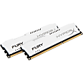 Kingston HyperX Fury 8GB DDR3 SDRAM Memory Module - For Desktop PC - 8 GB (2 x 4GB) - DDR3-1866/PC3-15000 DDR3 SDRAM - 1866 MHz - CL10 - 1.50 V - Non-ECC - Unbuffered - 240-pin - DIMM - Lifetime Warranty