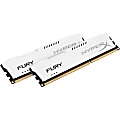 Kingston HyperX Fury 8GB DDR3 SDRAM Memory Module - For Desktop PC - 8 GB (2 x 4GB) - DDR3-1866/PC3-15000 DDR3 SDRAM - 1866 MHz - CL10 - 1.50 V - Non-ECC - Unbuffered - 240-pin - DIMM - Lifetime Warranty 1 thumbnail image