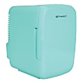 Emerson® 6-Can 4.2-Cubic Feet Portable Mini Fridge Cooler, Turquoise 1 thumbnail image