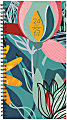 2024-2025 Willow Creek Press Academic Weekly/Monthly Spiral Planner, 3-1/2" x 6-1/2", Fresh Floral, July To June, 47682