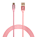 Duracell® Sync & Charge Cable, Micro USB, 10', Rose Gold, 2295