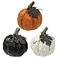 Amscan Resin Fall Mini Pumpkins, 3-4/5" x 11", 2 Per Pack, Case Of 3 Packs 1 thumbnail image