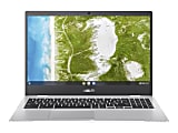 Asus Laptop CX1500 Laptop, 15.6" Screen, Intel® Celeron N4500, 4GB Memory, 64GB Flash Drive, Transparent Silver, Chrome OS 1 thumbnail image