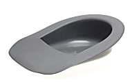 Medline Mega-Fracture Bariatric Bedpans, 12 7/16" x 15" X 5", Graphite, Case Of 4 1 thumbnail image