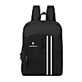 Volkano Track Backpack With 15.6" Laptop Pocket, Black