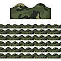 Eureka School Extra-Wide Deco Trim, Classic Camo, 37’ Per Pack, Set Of 6 Packs 1 thumbnail image