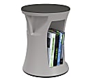 MooreCo Hierarchy Flipz Stacking Rocking Stool, Gray/Black 1 thumbnail image