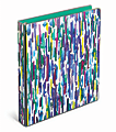 Office Depot® Brand Fashion 3-Ring Binder, 1" Round Rings, Mystical Rain 1 thumbnail image