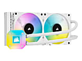 Corsair iCUE H100i ELITE CAPELLIX Liquid CPU Cooler - White - 37 dB(A) Noise - Liquid Cooler Cooler - Magnetic Levitation 1 thumbnail image