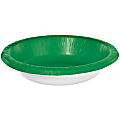 Amscan Paper Bowls, 20 Oz, Festive Green, 20 Bowls Per Box, Case Of 5 Boxes 1 thumbnail image