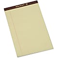 SKILCRAFT® 30% Recycled Perforated Writing Pads, 8 1/2" x 14", Yellow, Legal Ruled, Pack Of 12 (AbilityOne 7530-01-209-6526)