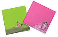 Post-it® 4" x 4" Super Sticky Fun Design Printed Notes, Green Frog, Pad Of 75 Notes 1 thumbnail image