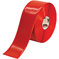 Mighty Line™ Deluxe Safety Tape, 4" x 100', Red