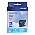 Brother® LC103 Cyan Ink Cartridge, LC103C 1 thumbnail image