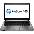 HP ProBook 440 G2 14" Touchscreen LCD Notebook - Intel Core i5 i5-5200U Dual-core (2 Core) 2.20 GHz - 8 GB DDR3 SDRAM - 500 GB HDD - Windows 8.1 Pro 64-bit - 1366 x 768 - Black, Silver