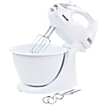Better Chef 200-Watt Stand/Hand Mixer With Mixing Bowl, White 1 thumbnail image