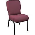 Flash Furniture Advantage Signature Elite Church Chair, Maroon/Black