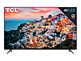 TCL 55S525 - 55" Diagonal Class (54.6" viewable) - 5 Series LED-backlit LCD TV - Smart TV - Roku TV - 4K UHD (2160p) 3840 x 2160 - HDR - black 1 thumbnail image