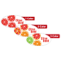 Custom 1, 2 Or 3 Color Printed Labels/Stickers, Oval, 2" x 4", Box Of 250 1 thumbnail image