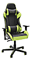 Respawn 100 Racing-Style Bonded Leather Gaming Chair, Green/Black